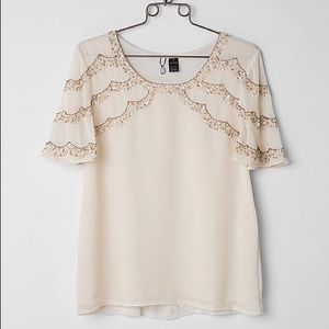 BKE Boutique embellished blouse